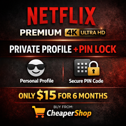 Get Your Personal Netflix Premium Profile