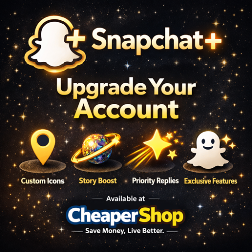 Buy Snapchat+ subscription from CheaperShop