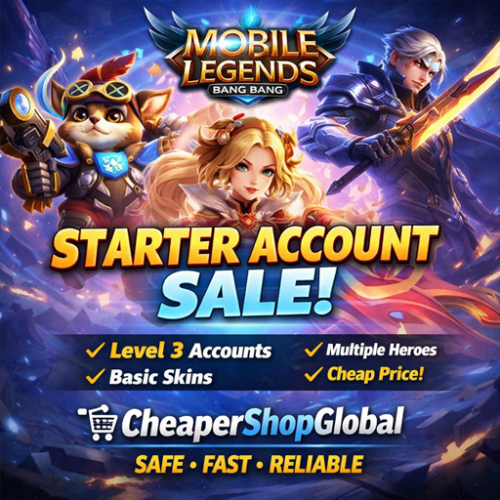 Buy Mobile Legends Starter Account Full Access