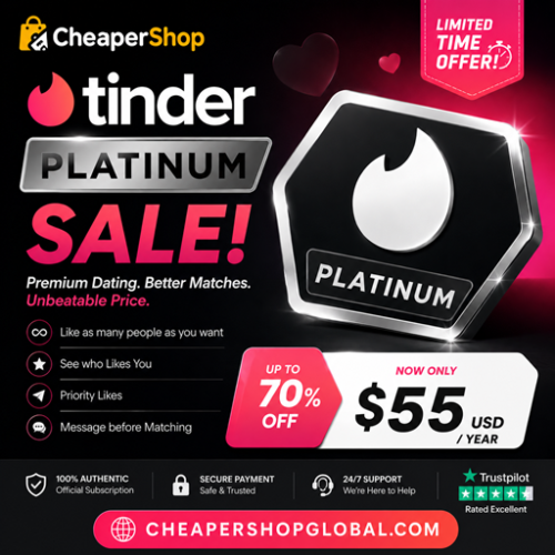 Buy Tinder Platinum Plan for Your Account